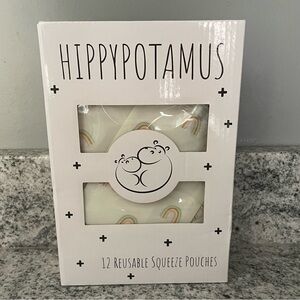 Hippypotamus Reusable Squeeze Pouches
